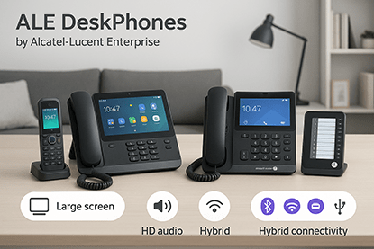 تلفن رومیزی آلکاتل –  ALE HD DeskPhone
