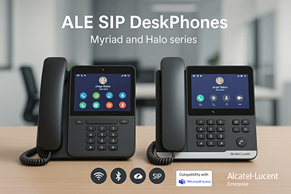 تلفن‌های SIP سازمانی آلکاتل – Alcatel ALE SIP DeskPhones