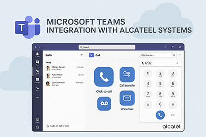 ادغام Microsoft Teams با سیستم‌های آلکاتل – Microsoft Teams Integration with Alcatel Systems