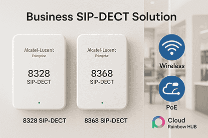 راهکار SIP-DECT سازمانی مبتنی بر ابر – Alcatel SIP-DECT UCaaS Solution