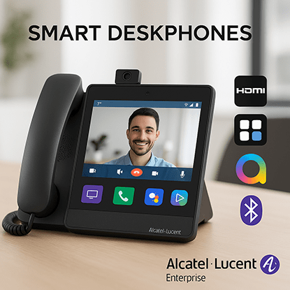 تلفن‌های رومیزی هوشمند آلکاتل – Alcatel Smart DeskPhones