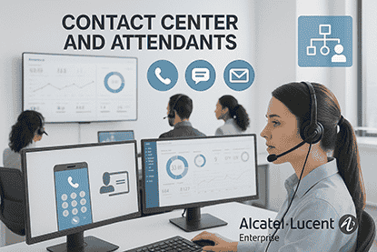 راهکارهای مرکز تماس و اپراتور آلکاتل – Alcatel Contact Center and Attendant Solutions