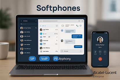 نرم‌افزارهای تلفن سازمانی آلکاتل – Alcatel Softphones